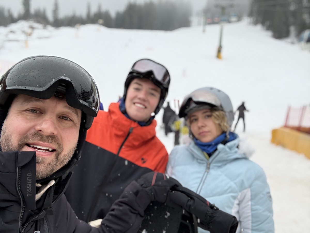 First run on the slopes