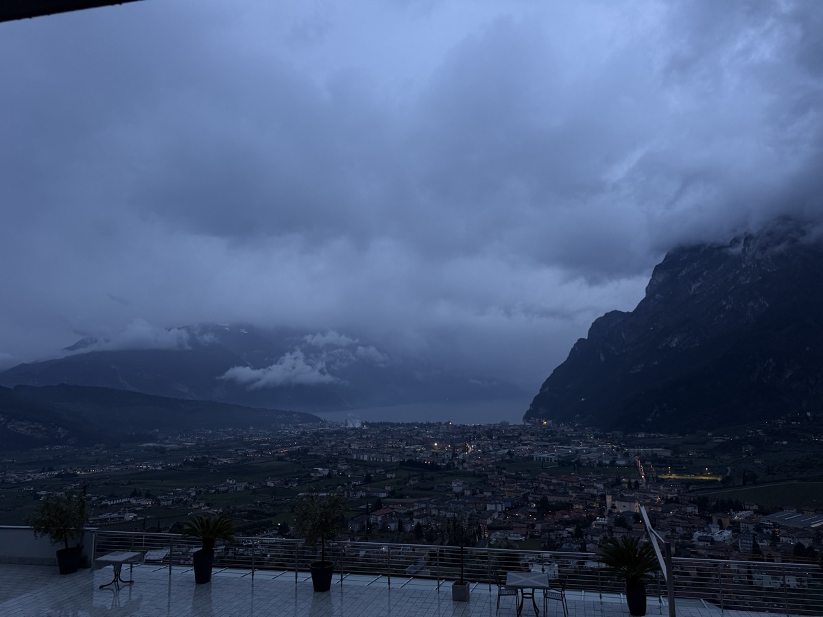 Evening view from Tenno