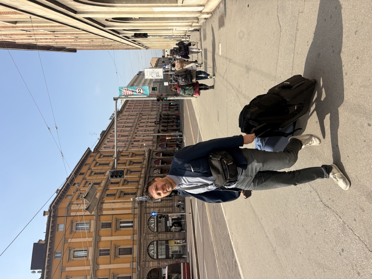 Walking to the Airbnb
