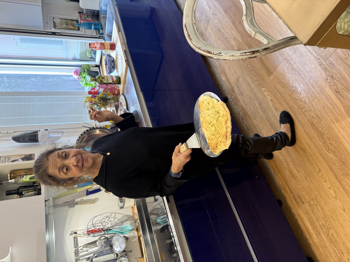 Rosa with focaccia